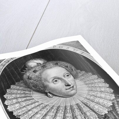 Elizabeth I, Queen of England by Hendrik I Hondius
