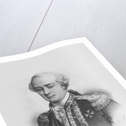 Charles Hector, comte d'Estaing by Alfred Leon Lemercier