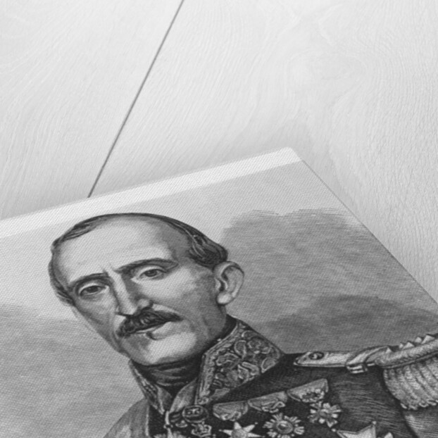 Juan José Flores by French School