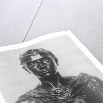 Bust of Paul Claudel as an adolescent by Camille Claudel