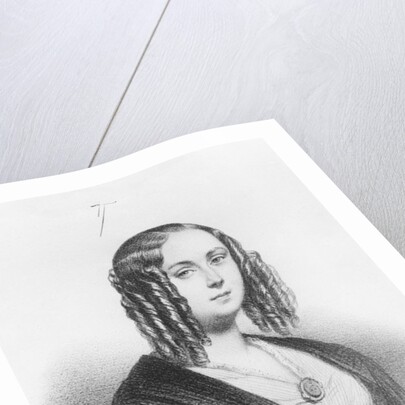 Louise Colet by French School