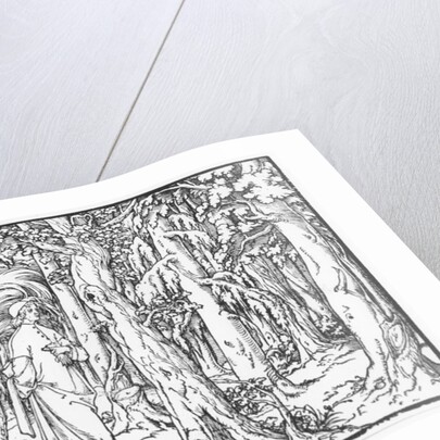 Page from 'Discours du Songe de Poliphile', by Francesco Colonna, 1546 by French School