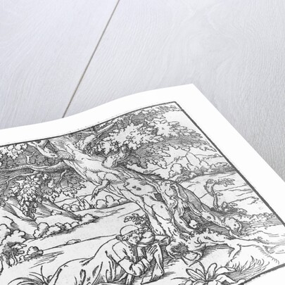 Page from 'Discours du Songe de Poliphile', by Francesco Colonna, 1546 by French School