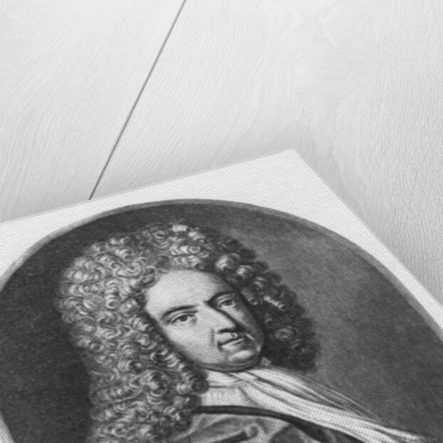 Daniel Defoe, engraved by C. A. Powell by Michael van der (after) Gucht