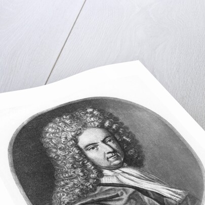 Daniel Defoe, engraved by C. A. Powell by Michael van der (after) Gucht