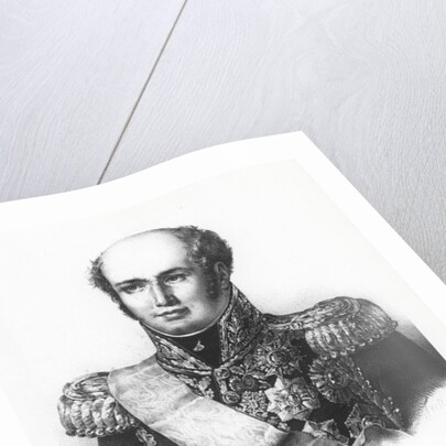 Louis Nicolas d'Avout, Duke of Auerstaedt by Louis Francois Couche