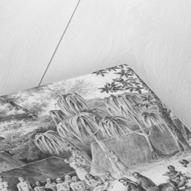 The chiefs of Tikopia received the officers of the Astrolabe by French School