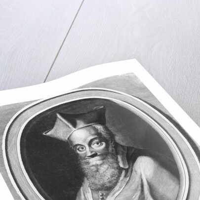 Jacques Davy Duperron by Gerard Edelinck