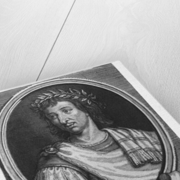 Portrait of Savinien de Cyrano de Bergerac by Etienne Jehandier Desrochers