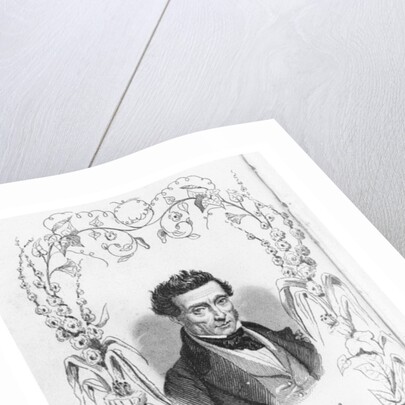 Théophile Marion Dumersan, 1847 by Charles Michel Geoffroy