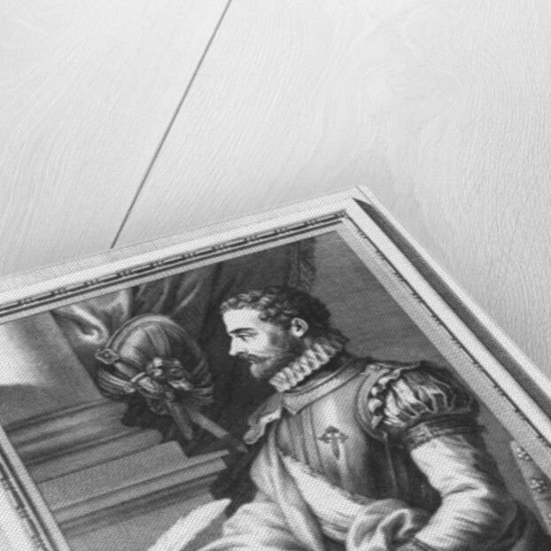 Portrait of Alonso de Ercilla y Zúñiga by Fernando Selma