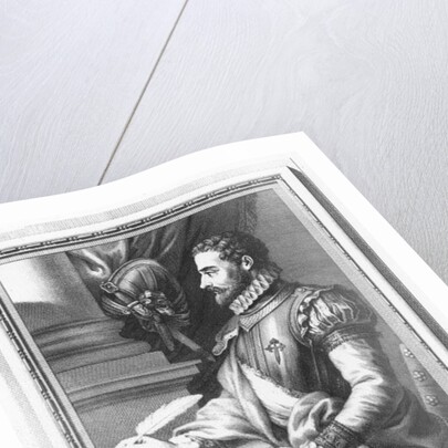 Portrait of Alonso de Ercilla y Zúñiga by Fernando Selma