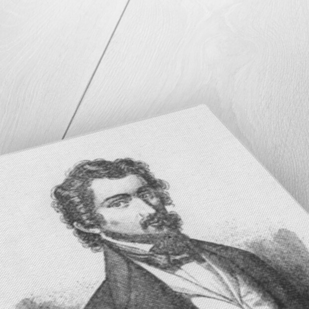 Don José de Espronceda by Spanish School