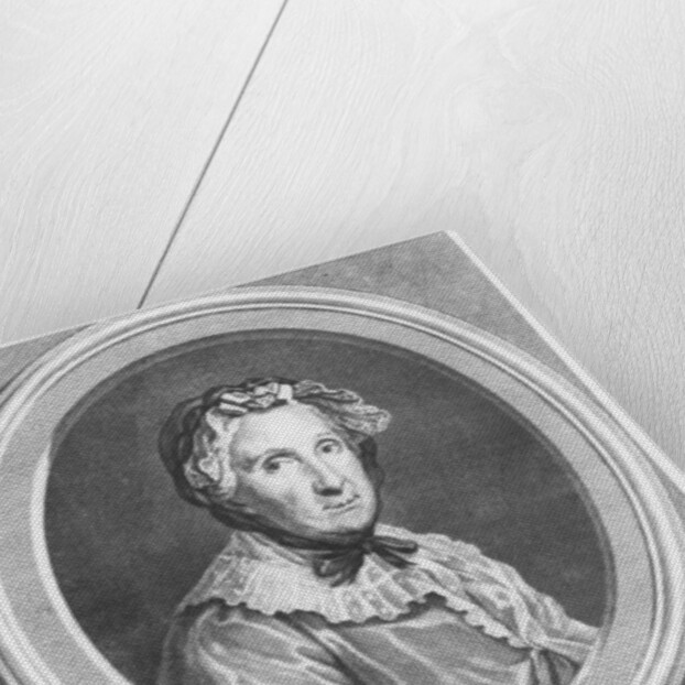 Portrait of Madame Geoffrin by Simon Charles Miger