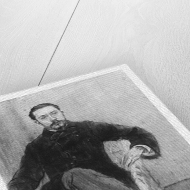 Gustave Geffroy, 1884 by Jean Francois Raffaelli