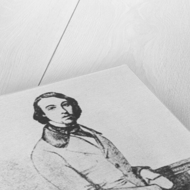 Portrait of Comte de Gobineau by German von Bohn