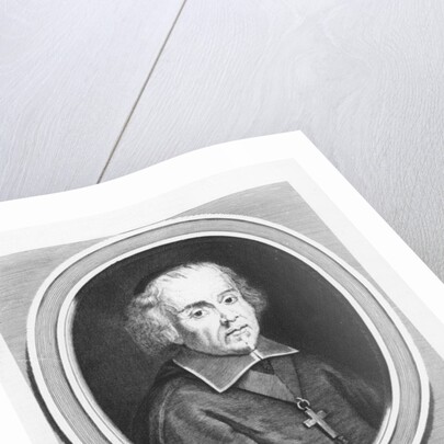 Portrait of Antoine Godeau by Jacques Lubin