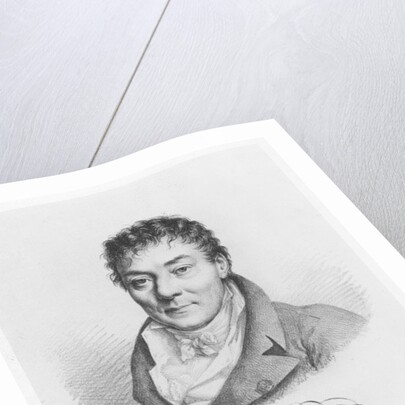 Portrait of Pascal Joseph François Gosselin, 1821 by Julien Leopold Boilly