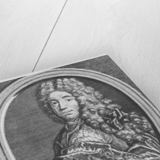 Portrait of Jean de La Bruyère by Etienne Jehandier Desrochers