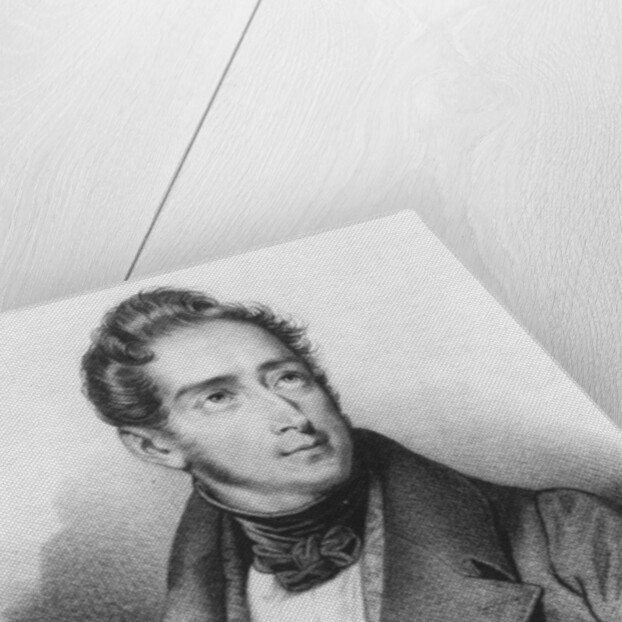 Alphonse de Lamartine by French School