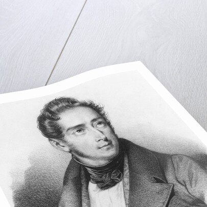 Alphonse de Lamartine by French School