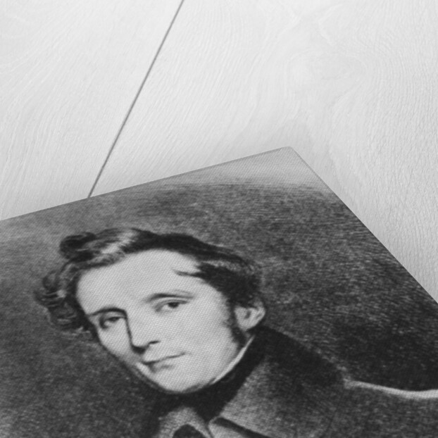 Alphonse de Lamartine, 1830 by French School