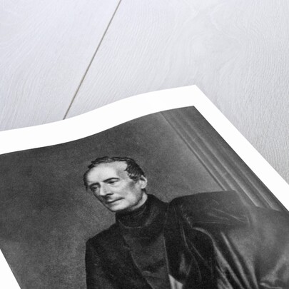 Alphonse de Lamartine aged 70 by French School