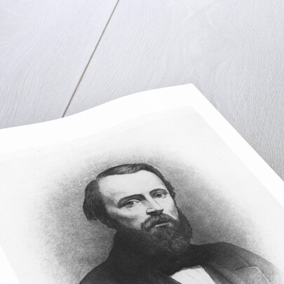 Portrait of Pierre Larousse by Henri Joseph Dubouchet