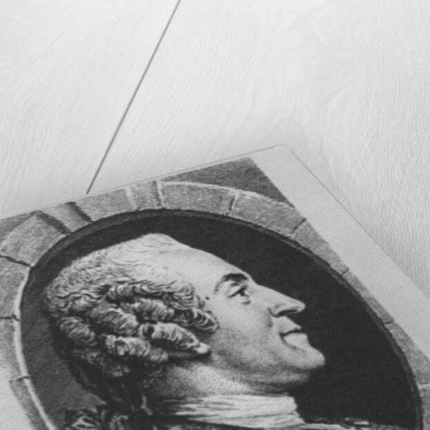 Portrait of Jean François Marmontel, 1765 by Augustin de Saint-Aubin