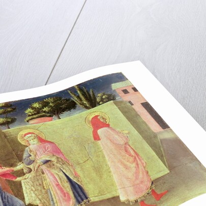 The Healing of Palladia by SS. Cosmas and Damian, predella from the Annalena Altarpiece, 1434 by Fra Angelico