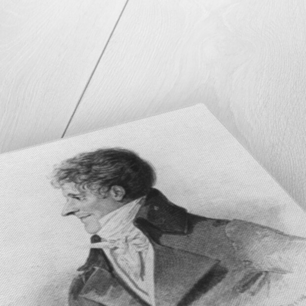 Desiré de Forges, Viscount de Parny by Achille Deveria