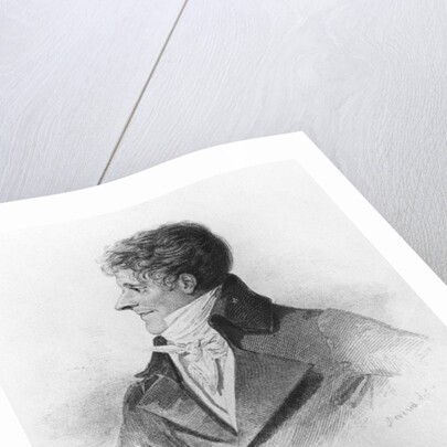 Desiré de Forges, Viscount de Parny by Achille Deveria