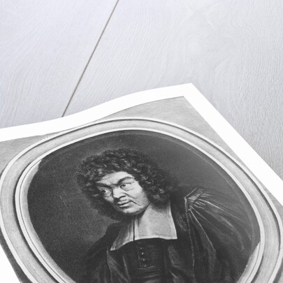 Portrait of Paul Pellisson by Gerard Edelinck