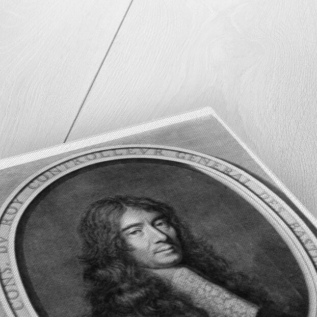 Portrait of Charles Perrault by Etienne Baudet