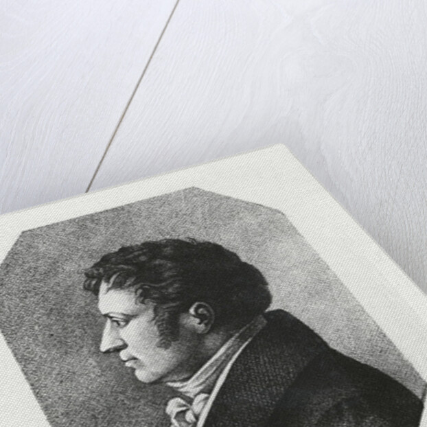 August Wilhelm Schlegel by G. Zumpe