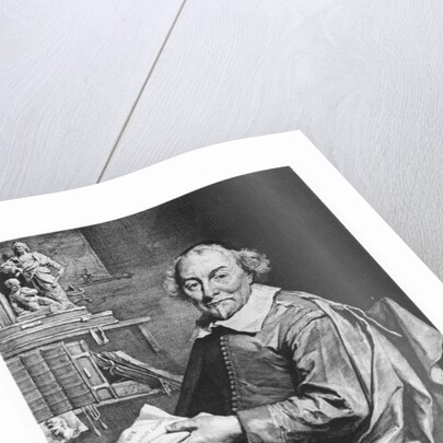 Joost van den Vondel by Cornelis Visscher