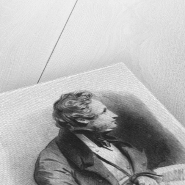 Alfred de Vigny by Jean Francois Gigoux