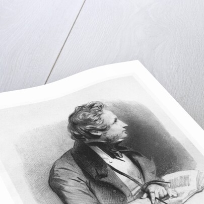 Alfred de Vigny by Jean Francois Gigoux