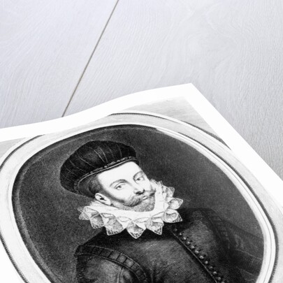 Portrait of Scévole de Sainte-Marthe by Gerard Edelinck