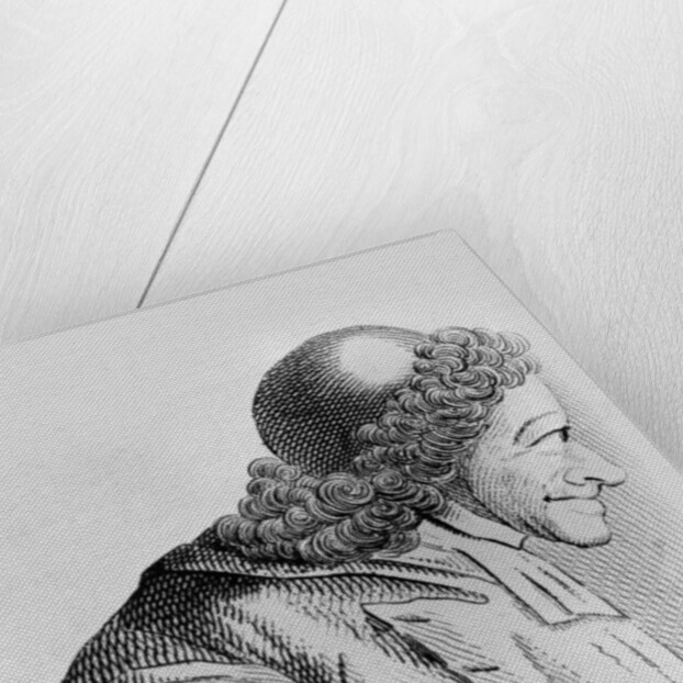 Portrait of Voltaire by Jean Huber