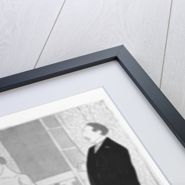 Caricature of the play 'La Passé', by Georges de Porto-Riche by Leonetto Cappiello