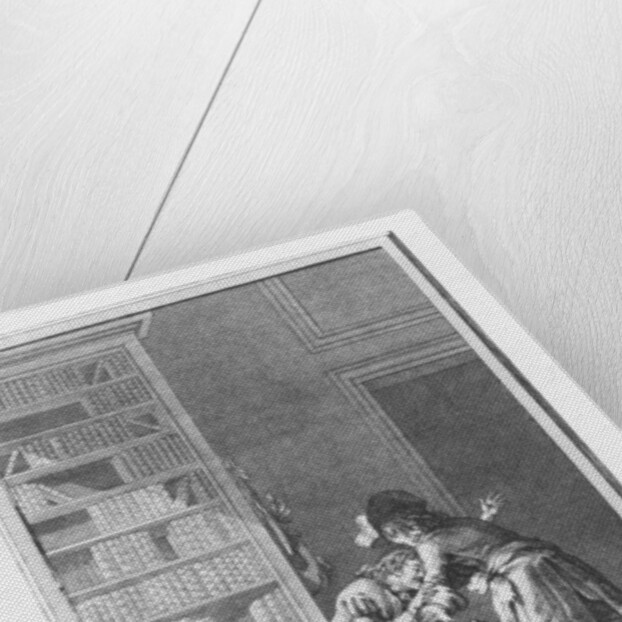 Illustration from 'The Life and Adventures of Mr. Cleveland, Natural Son of Oliver Cromwell' by Abbé Prévost by French School