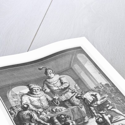 Gargantua rewarding officers after the victory of Picrochole by Pierre Tanje