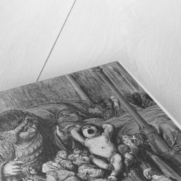 The birth of Gargantua by Gustave Dore