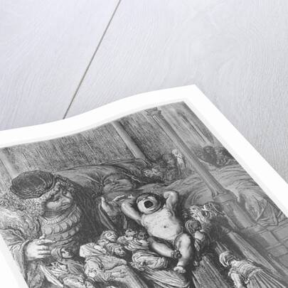 The birth of Gargantua by Gustave Dore