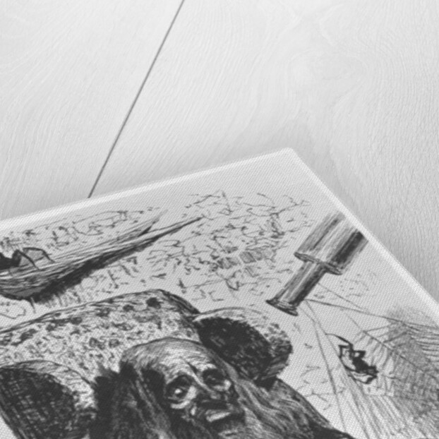 The astrologer Herr Trippa by Gustave Dore