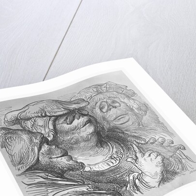 Inhabitants of the island of Ennasin by Gustave Dore