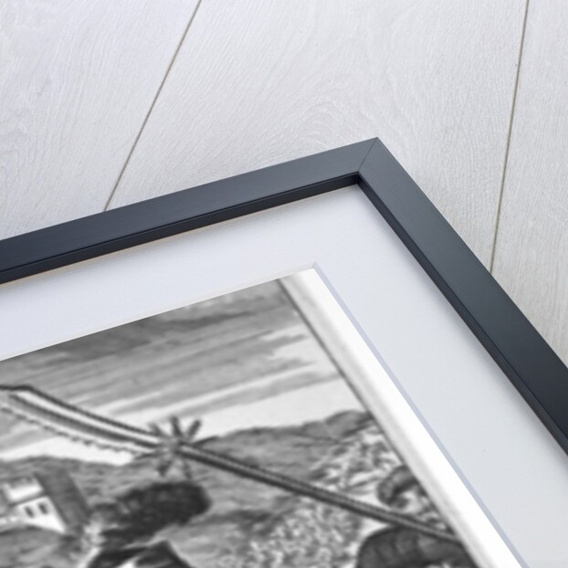 Pantagruel defeating three hundred giants by French School