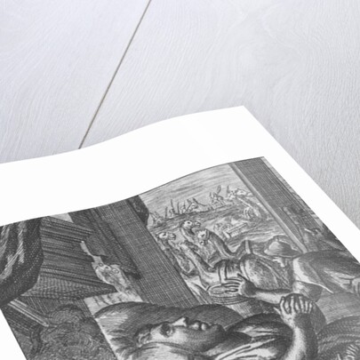 The birth of Pantagruel by French School