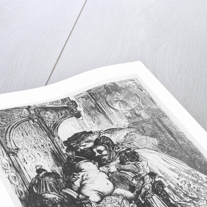 The birth of Pantagruel by French School